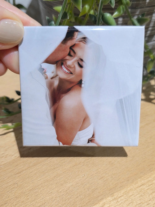 Bulk - Premium Square Photo Magnet