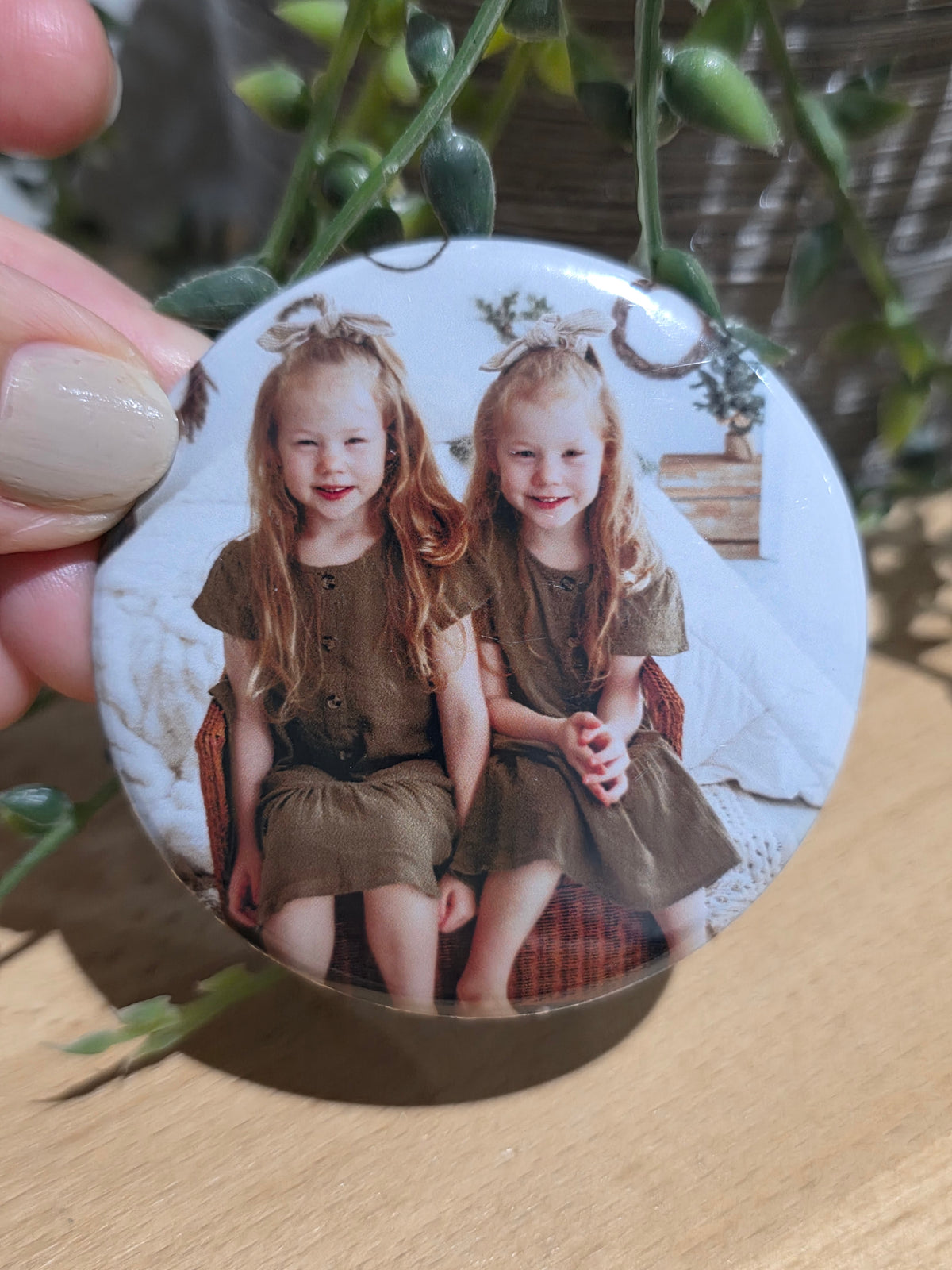 Premium Round Photo Magnet