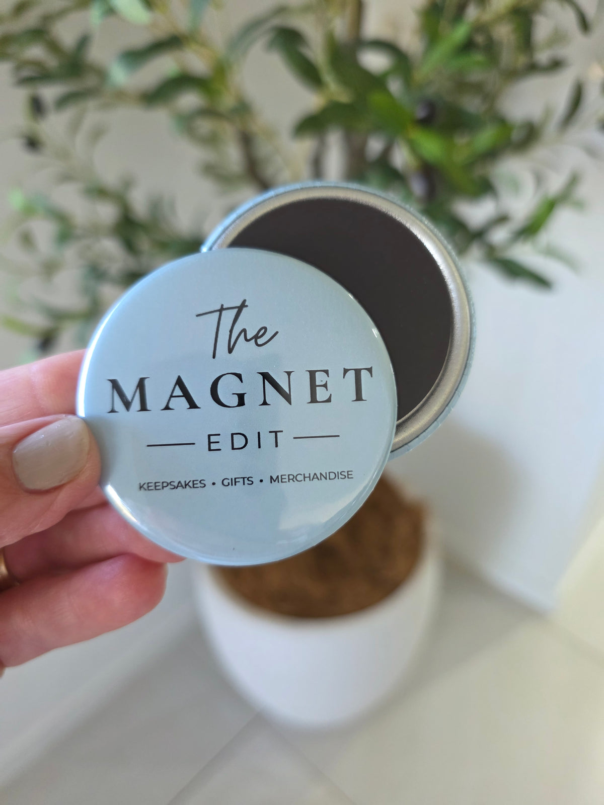Premium Round Photo Magnet