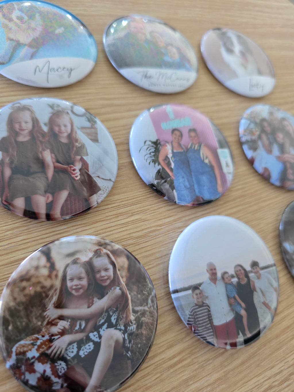 Bulk - Premium Round Photo Magnet