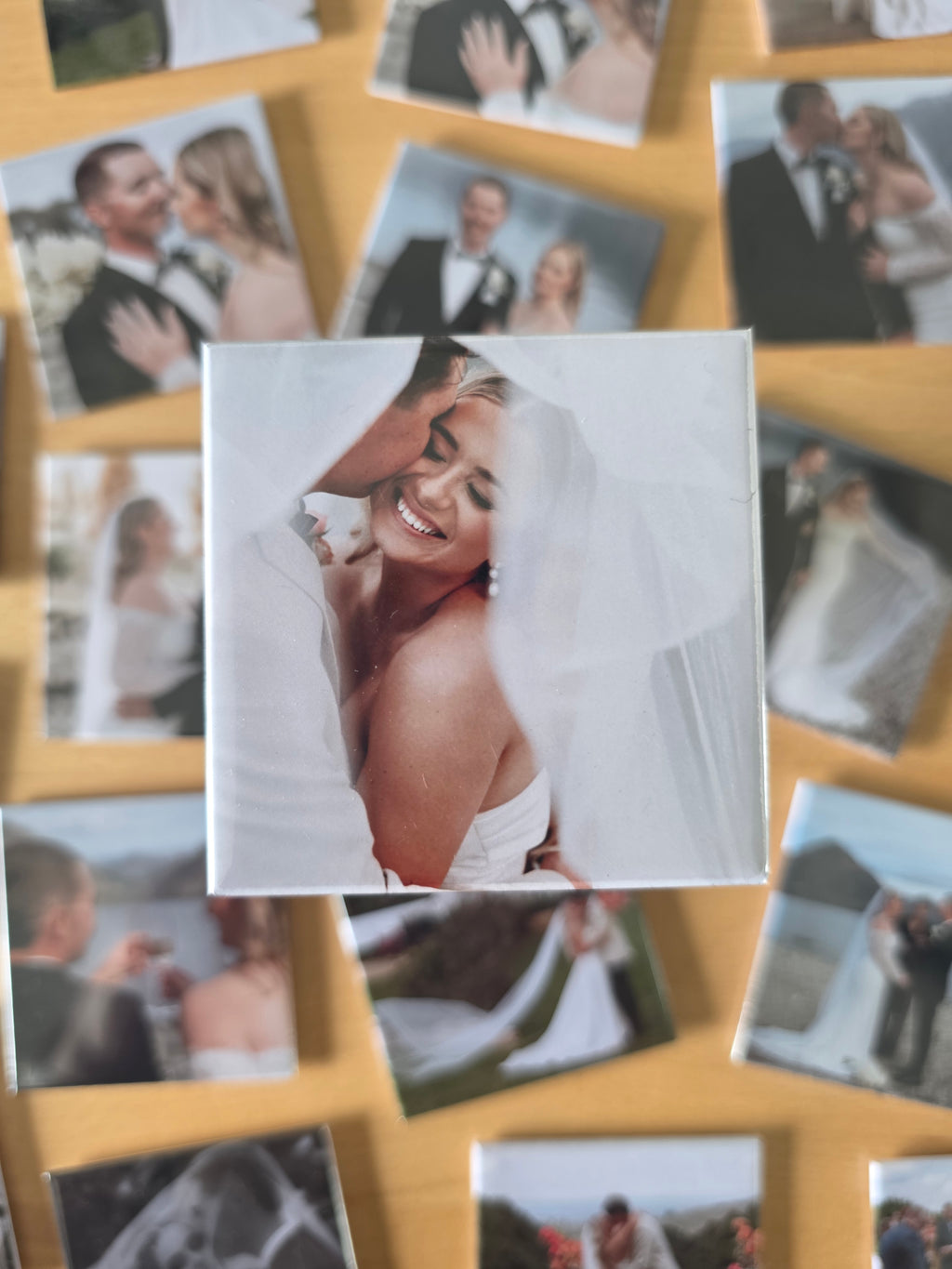 Premium Square Photo Magnet
