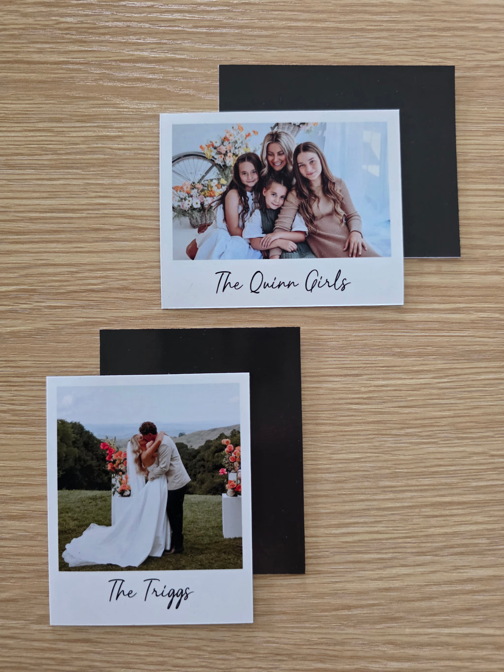 Retro Landscape Flexible Photo Magnet