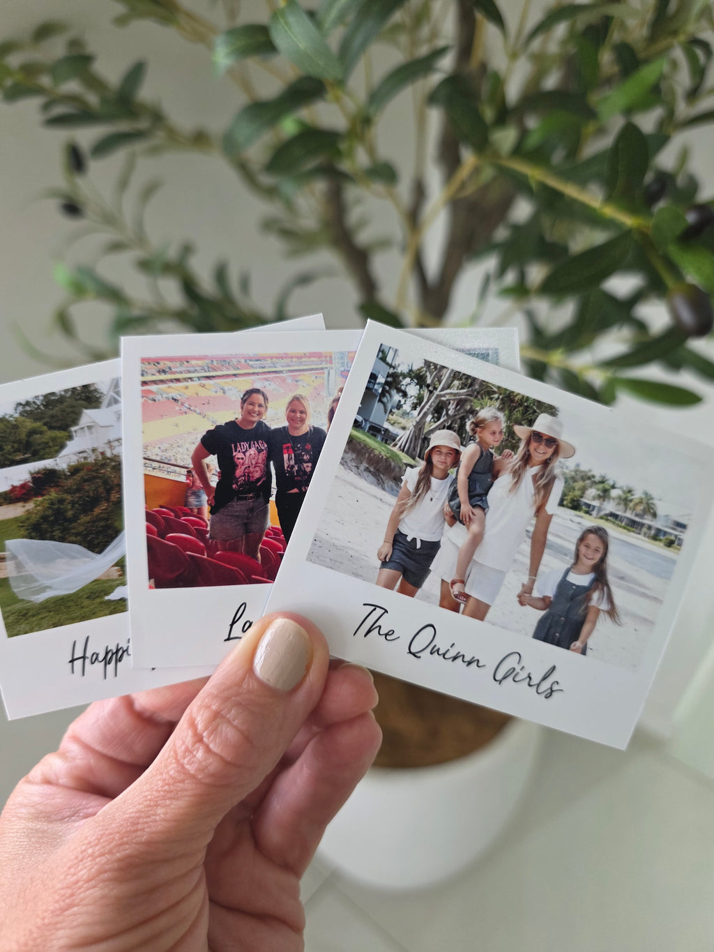 Retro Landscape Flexible Photo Magnet