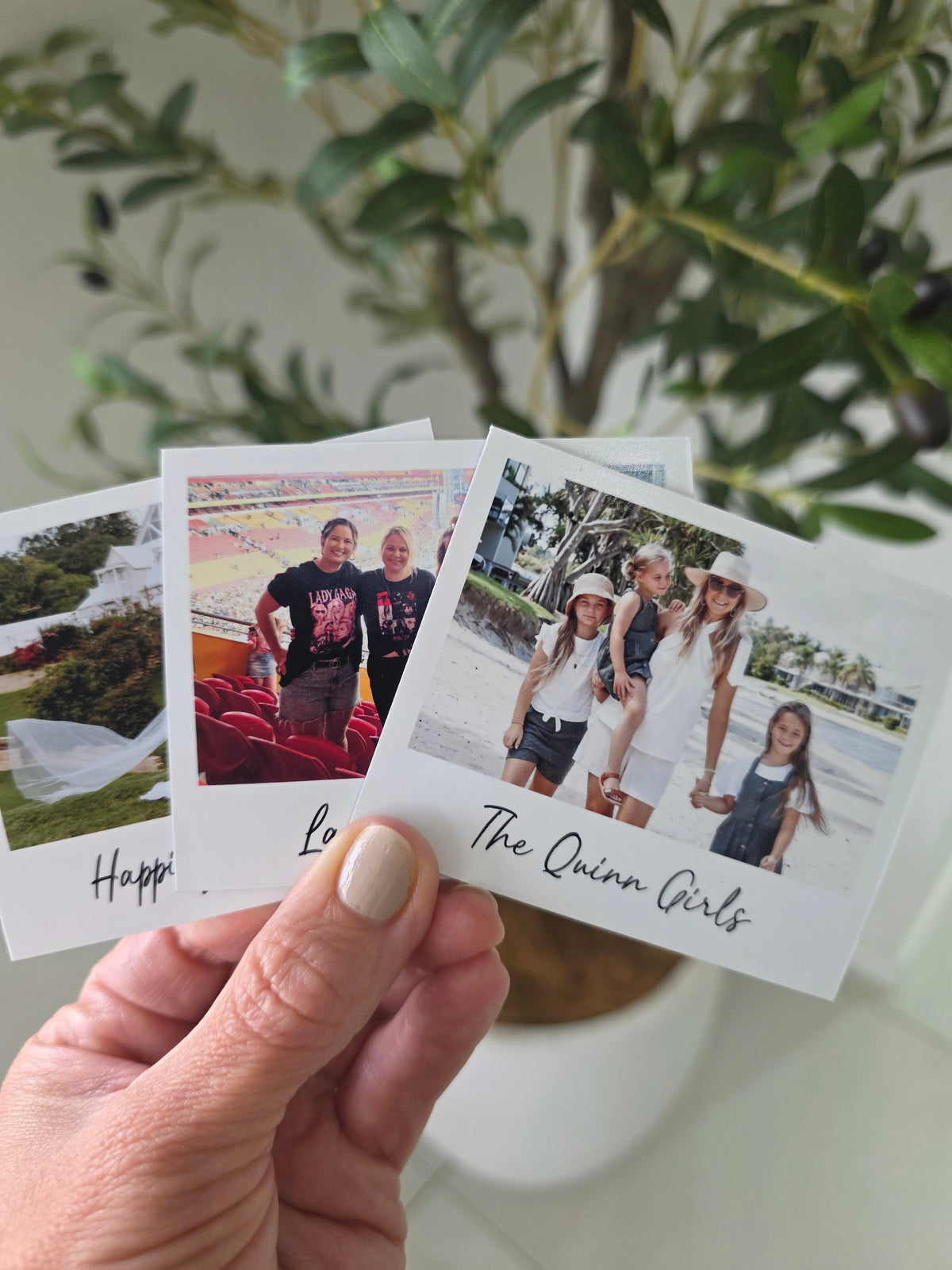 Retro Landscape Flexible Photo Magnet