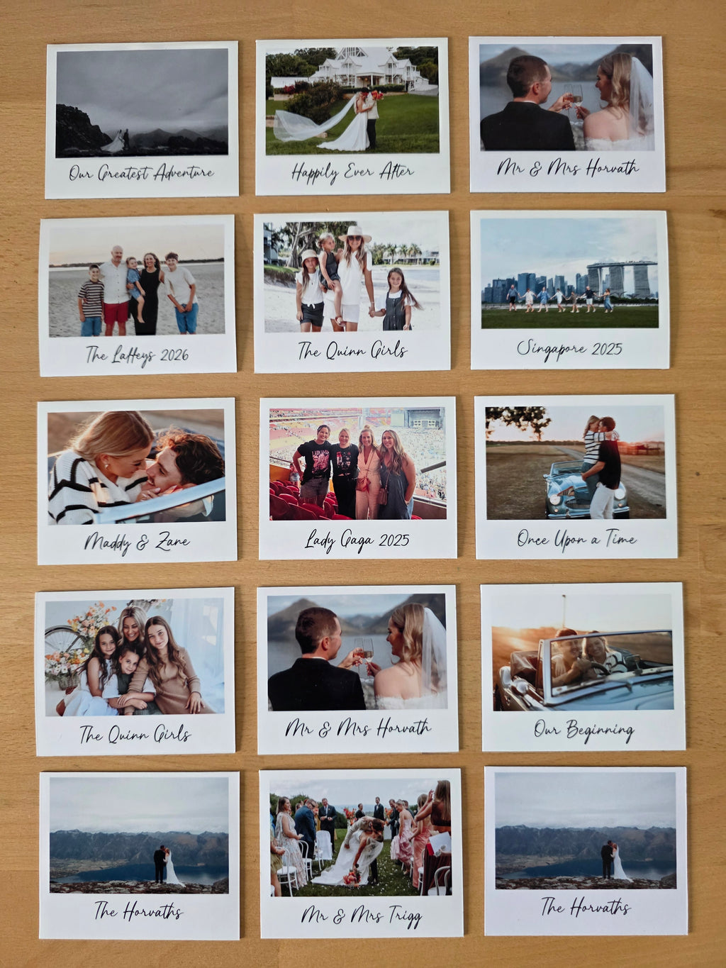Retro Landscape Flexible Photo Magnet