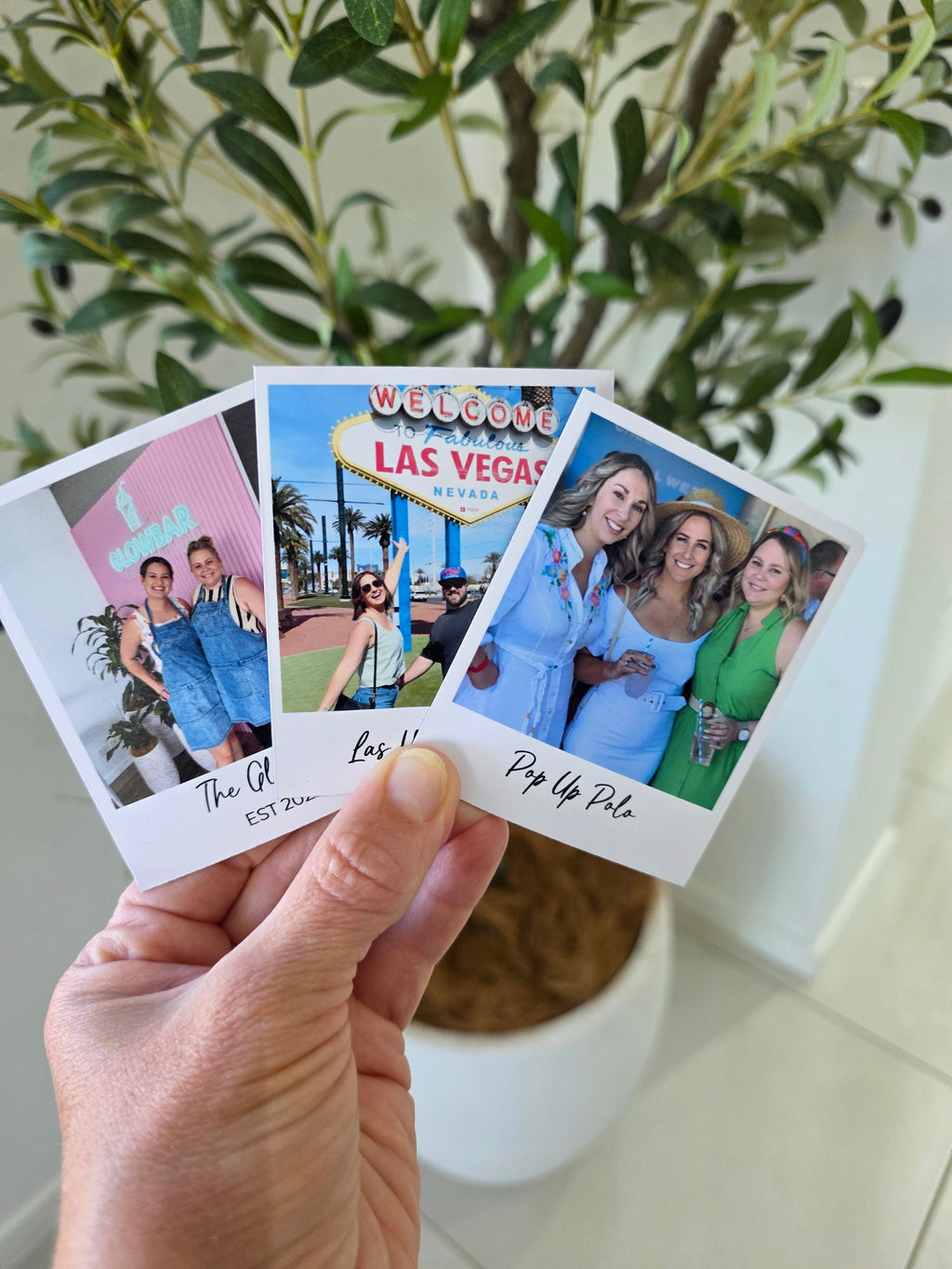 Retro Square Flexible Photo Magnet