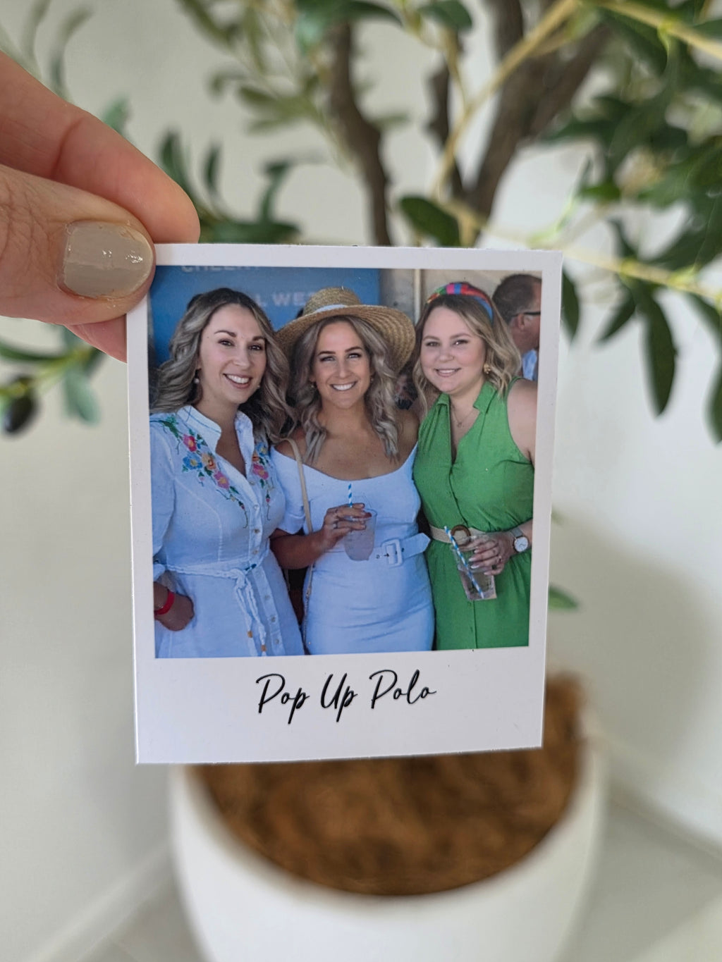 Retro Square Flexible Photo Magnet