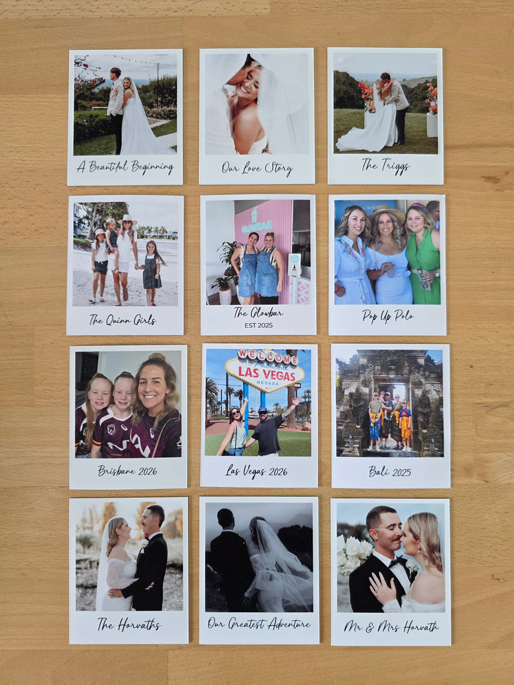 Retro Square Flexible Photo Magnet